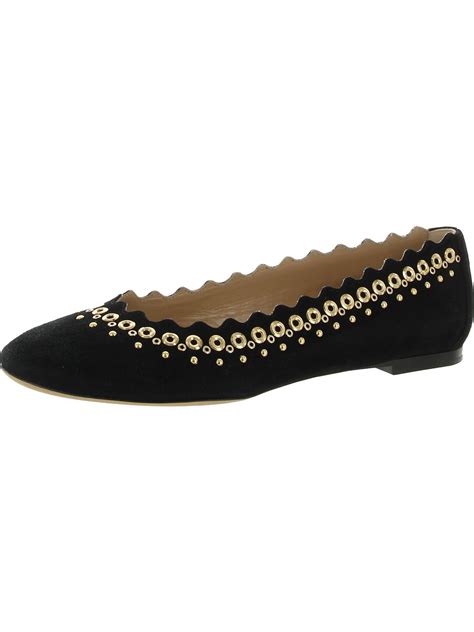 chloe scalloped flats sale